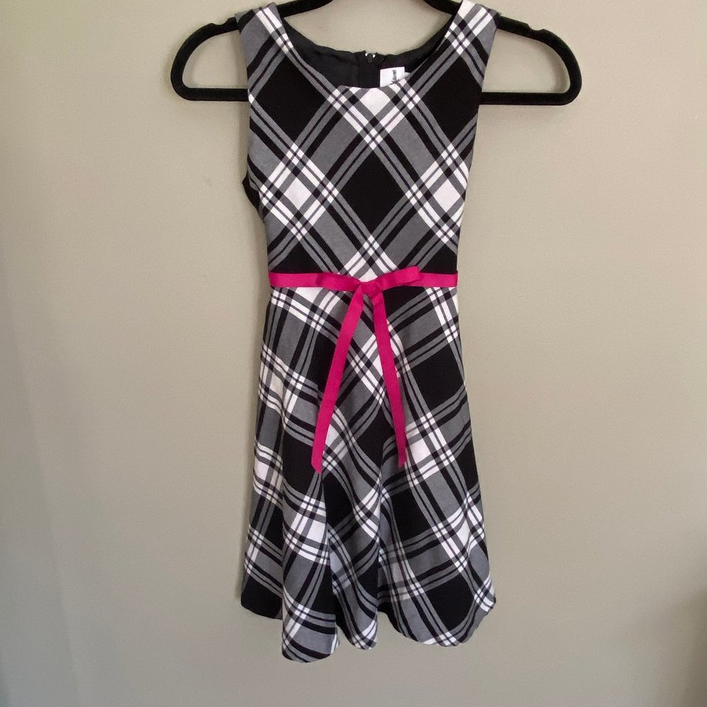 Rare Editions Girls Black & White Dress